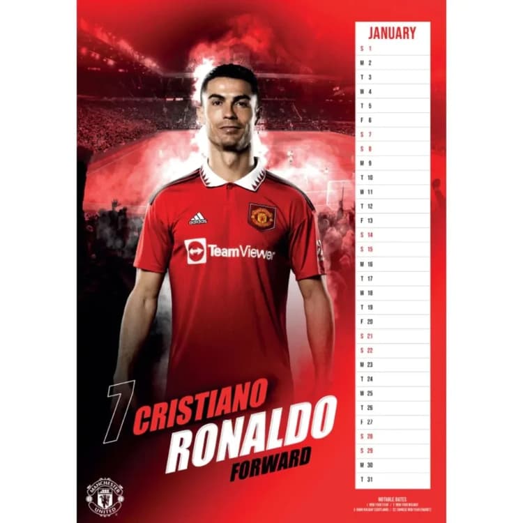 Man Utd's 2023 calendar