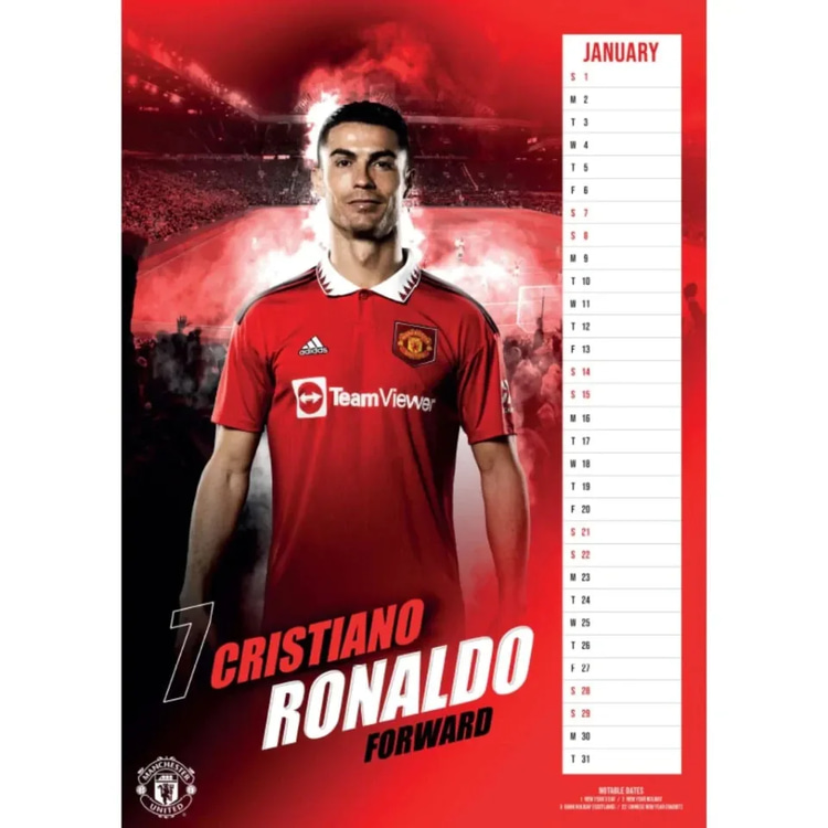 Man Utd's 2023 calendar