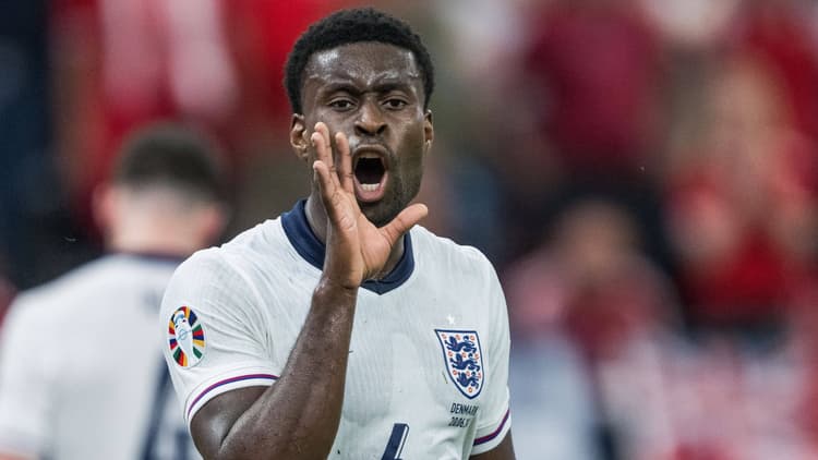 Marc Guehi in England action