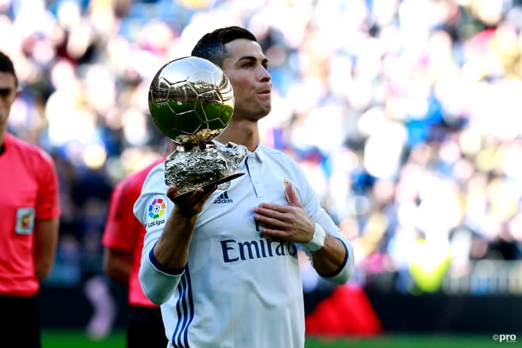 Ronaldo was a serial Ballon d'Or winner at Real Madrid