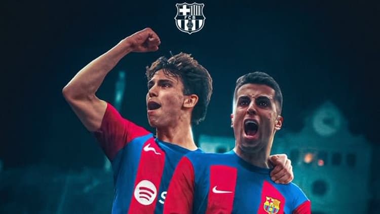 Felix and Cancelo both joined Barca on deadline day