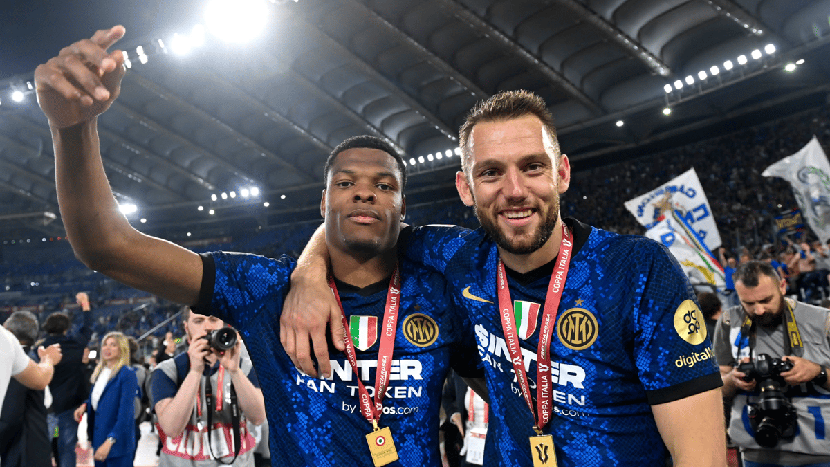 Stefan de Vrij, Denzel Dumfries, Internazionale, 2022/23