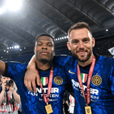 Stefan de Vrij, Denzel Dumfries, Internazionale, 2022/23