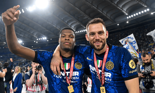 Stefan de Vrij, Denzel Dumfries, Internazionale, 2022/23