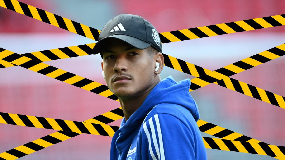 Strasbourg winger Angelo, on loan from Chelsea, 2023/24