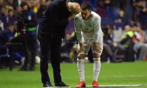 How many Real Madrid games has Eden Hazard missed through injury?