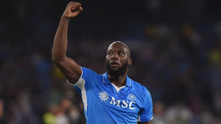 Romelu Lukaku joined Napoli from Chelsea