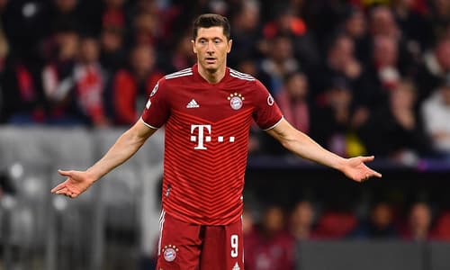 Robert Lewandowski Bayern Munich 2021-22