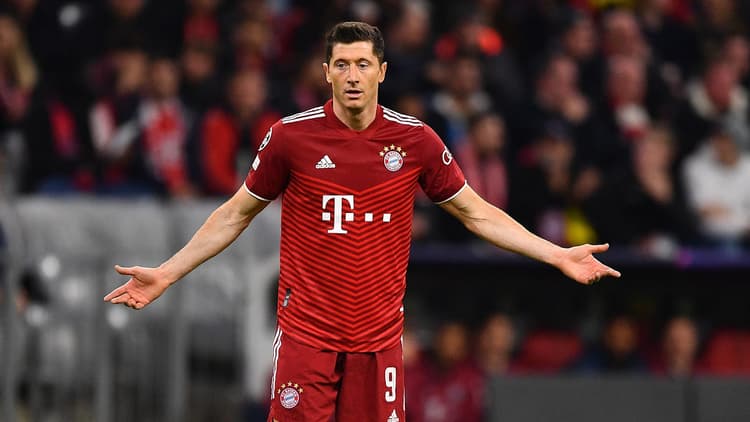 Robert Lewandowski Bayern Munich 2021-22