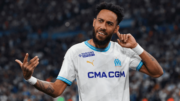 Pierre-Emerick Aubameyang joined Marseille after leaving Chelsea