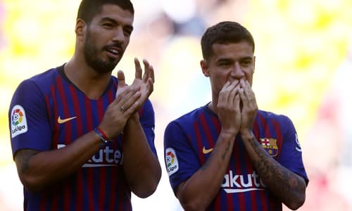 Luis Suarez and Coutinho