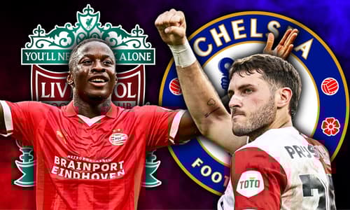 Johan Bakayoko, Santiago Gimenez, Liverpool, Chelsea