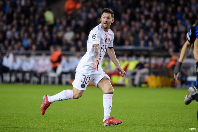 Lionel Messi, Club Brugge v PSG, 2021-22