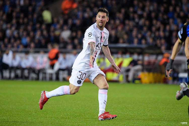 Lionel Messi, Club Brugge v PSG, 2021-22