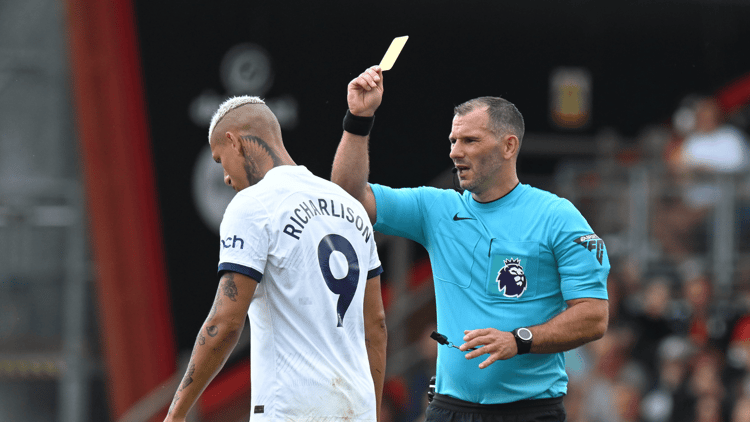 Richarlison remained with Spurs
