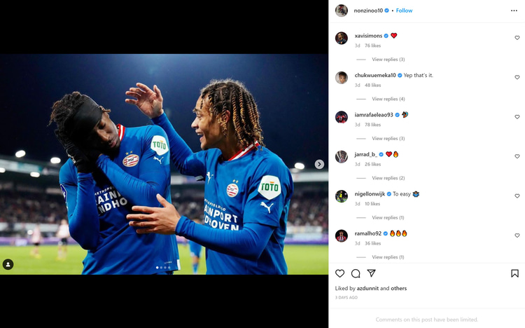 Noni Madueke is being linked with a move to Chelsea