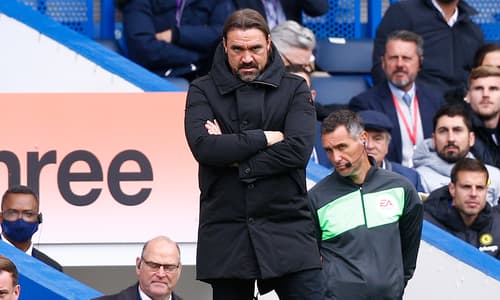 Former Norwich City manager Daniel Farke