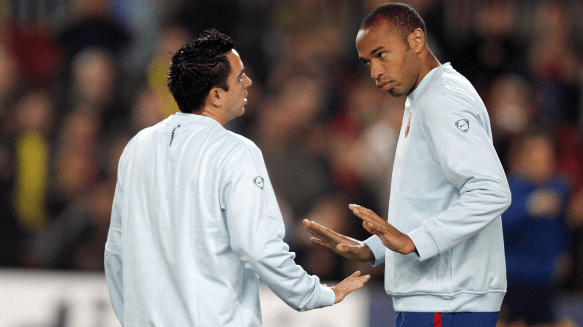 Xavi, Henry, Barcelona