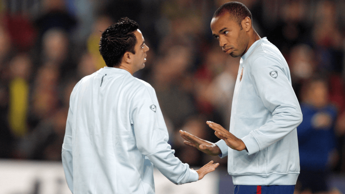 Xavi, Henry, Barcelona