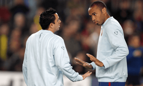 Xavi, Henry, Barcelona
