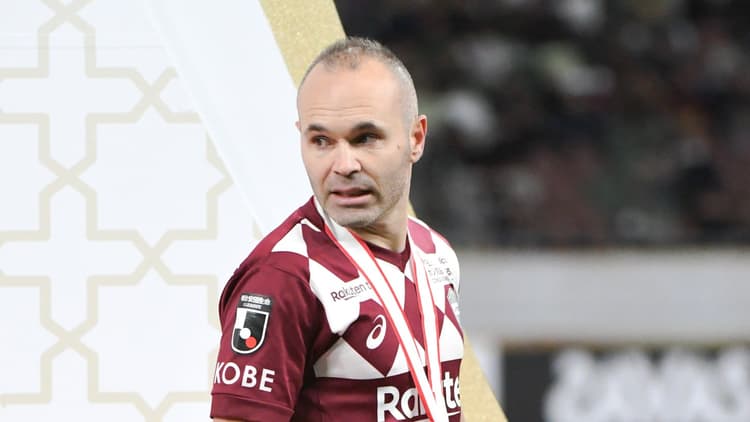 Andres Iniesta at Vissel Kobe