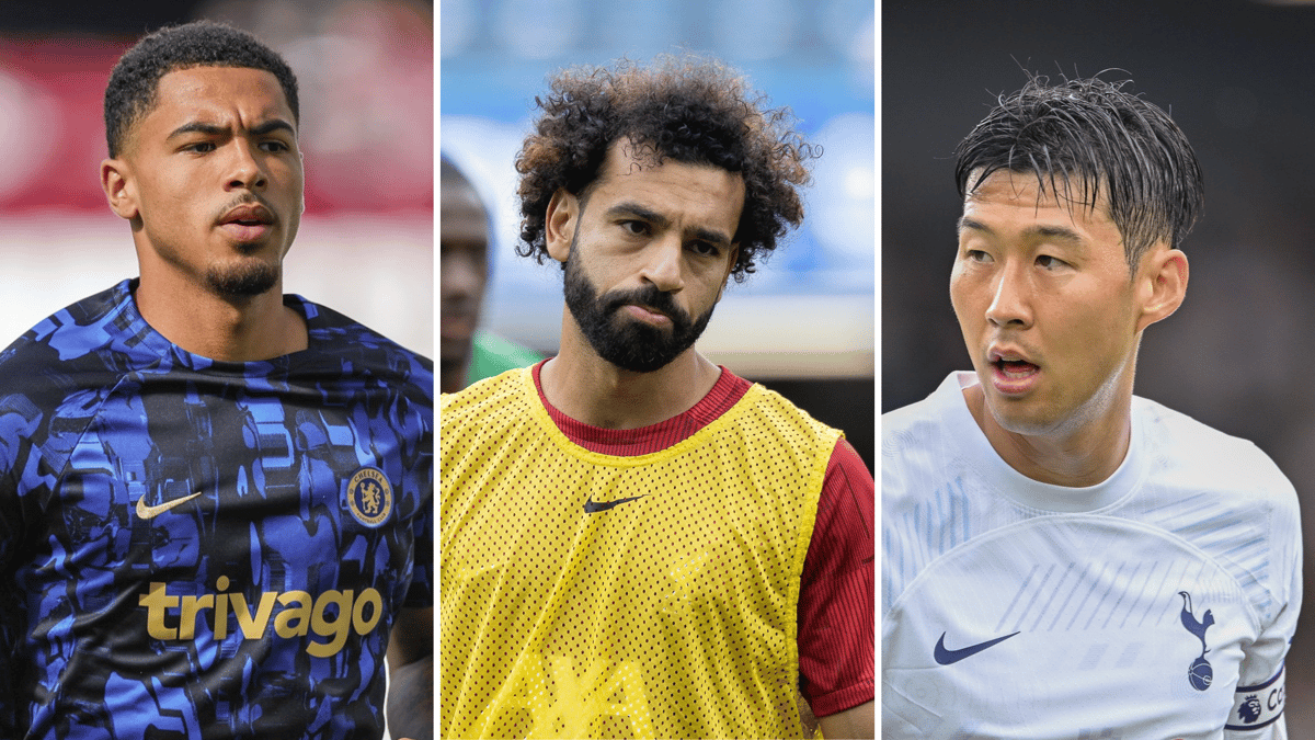 Levi Colwill, Mohamed Salah, Son Heung-min