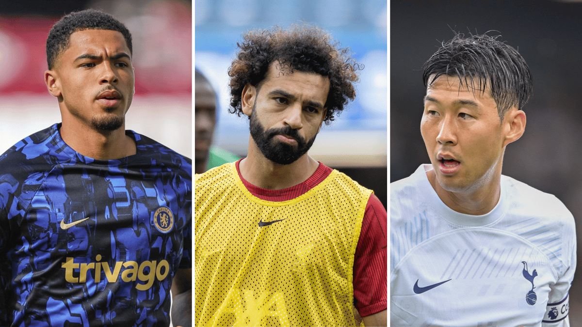 Levi Colwill, Mohamed Salah, Son Heung-min