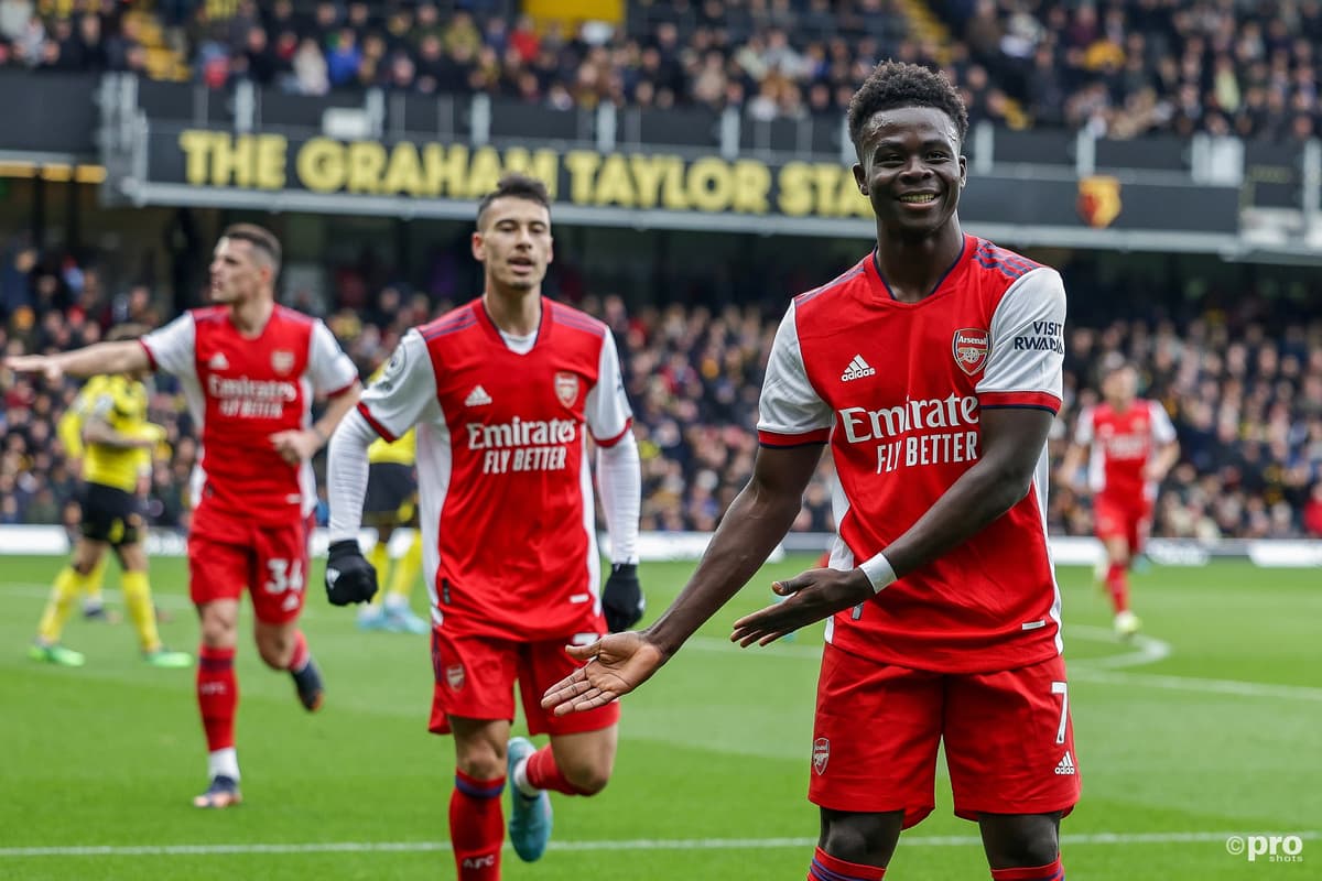 Bukyao Saka, Arsenal, 2021/22