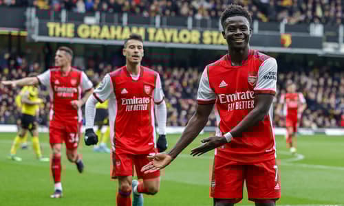 Bukyao Saka, Arsenal, 2021/22