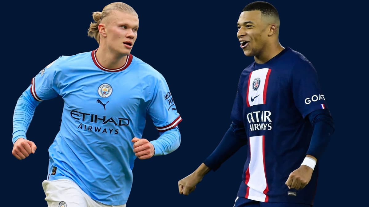 Erling Haaland, Kylian Mbappe, 2022/23