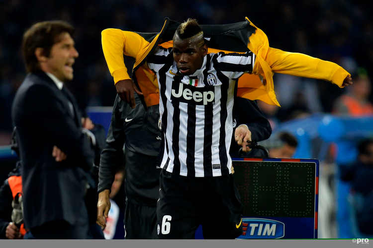 Antonio Conte and Paul Pogba worked together successfully at Juventus
