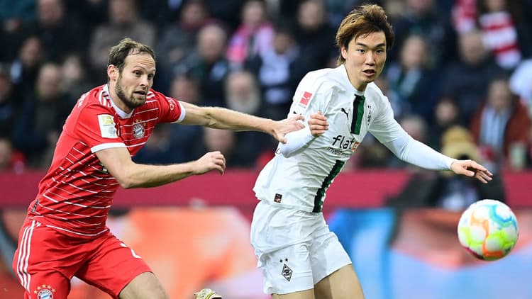 Ko Itakura kwam afgelopen seizoen 25 keer voor Borussia Mönchengladbach in actie.