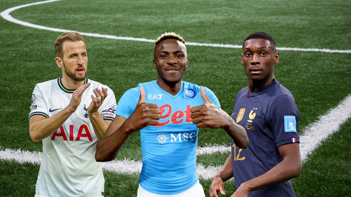 Harry Kane, Victor Osimhen, Randal Kolo Muani