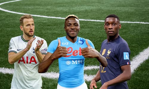 Harry Kane, Victor Osimhen, Randal Kolo Muani