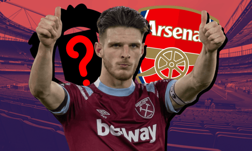 Declan Rice, Arsenal, Man Utd