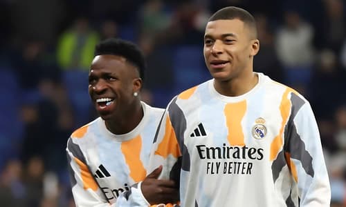 Vinicius Jr, Kylian Mbappe, Real Madrid, 2024/25