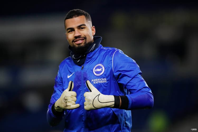 Brighton goalkeeper Robert Sanchez