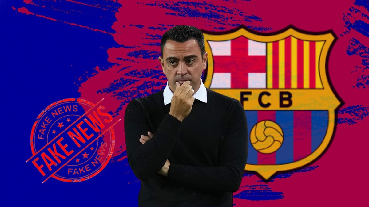 Xavi, Barcelona, Fake News, 2022/23