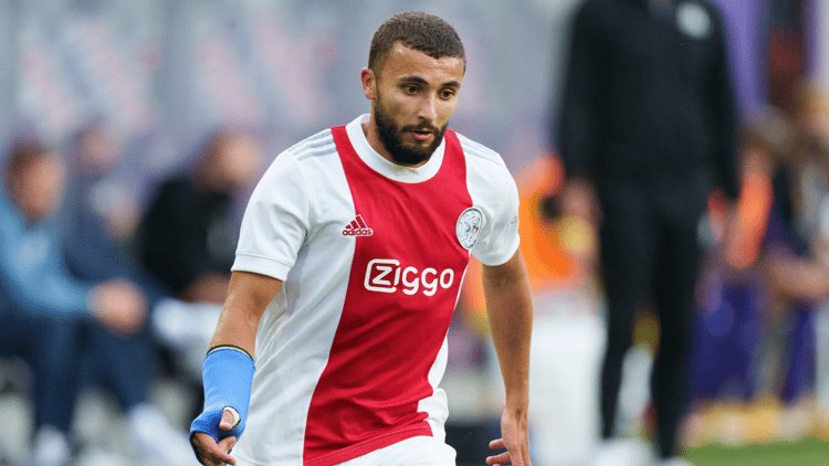 Zakaria Labyad als speler van Ajax.