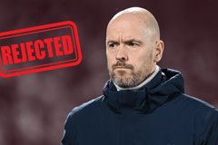 Erik ten Hag, Rejected