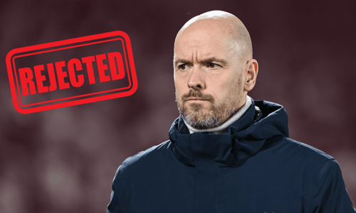 Erik ten Hag, Rejected