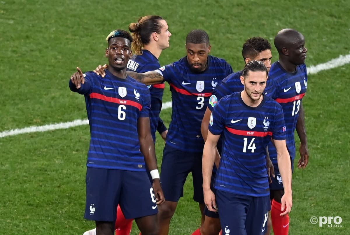 The families of Paul Pogba and Kylian Mbappe clashed with Adrien Rabiot's mother after Euro 2020 defeat to Switzerland