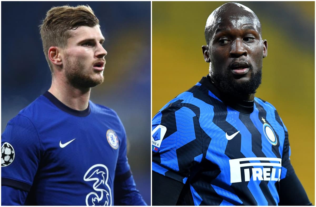 Timo Werner and Romelu Lukaku