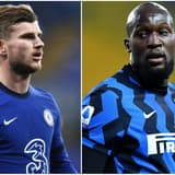 Timo Werner and Romelu Lukaku