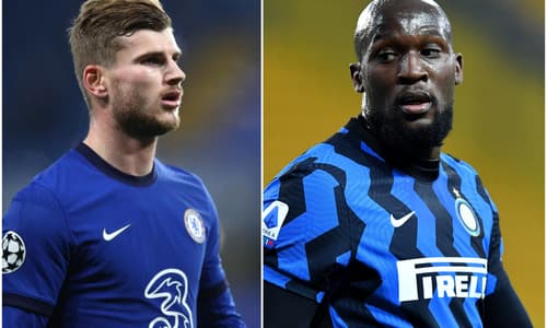 Timo Werner and Romelu Lukaku