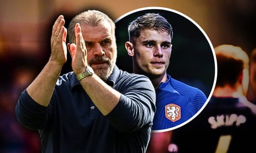 Ange Postecoglou, Micky van de Ven, Tottenham