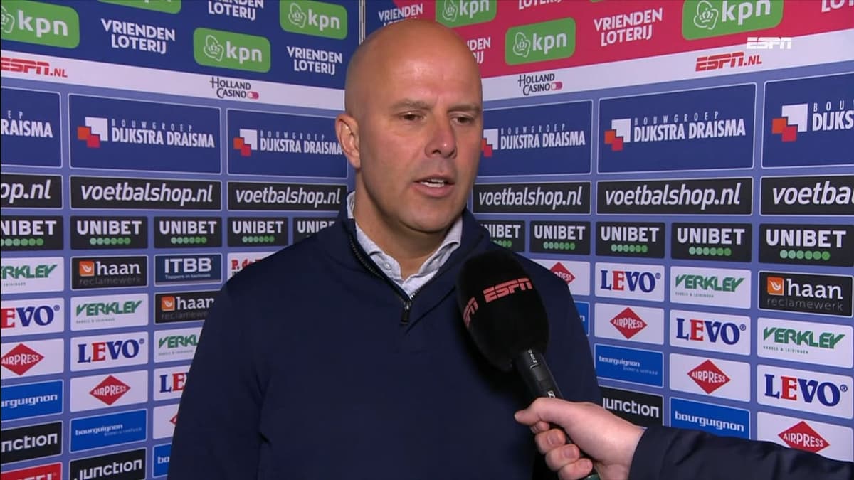 Arne Slot, ESPN, Feyenoord, 2023