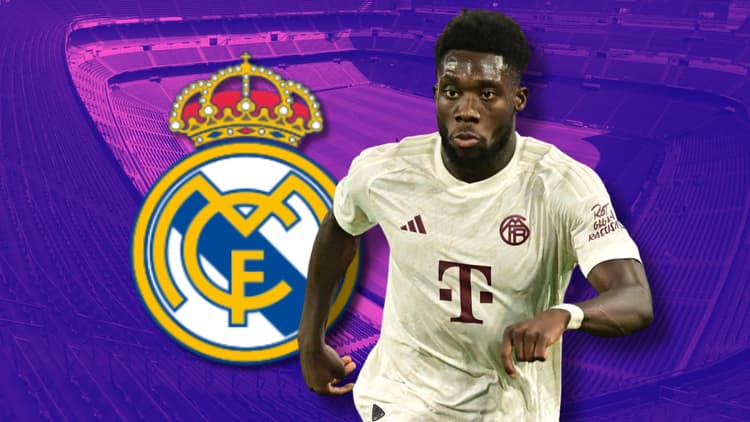 Alphonso Davies is Real Madrid's main transfer target