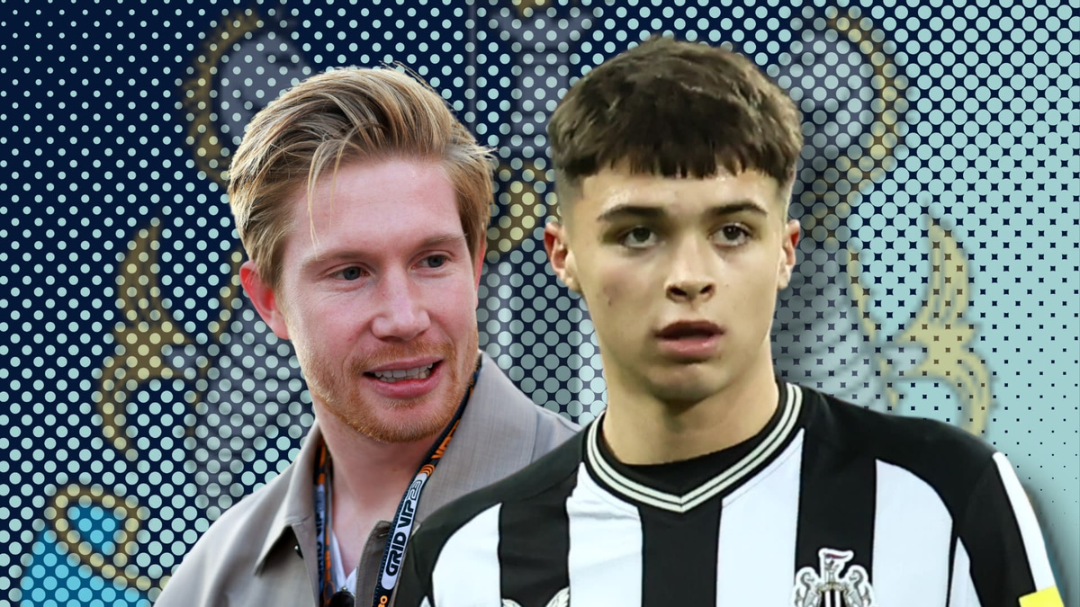 Kevin De Bruyne, Lewis Miley, Man City, Newcastle
