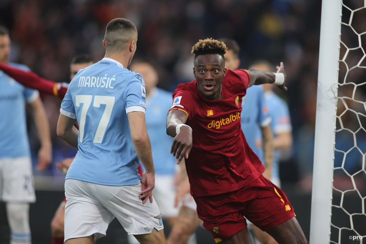 Abraham enjoyed a brilliant first season at Roma